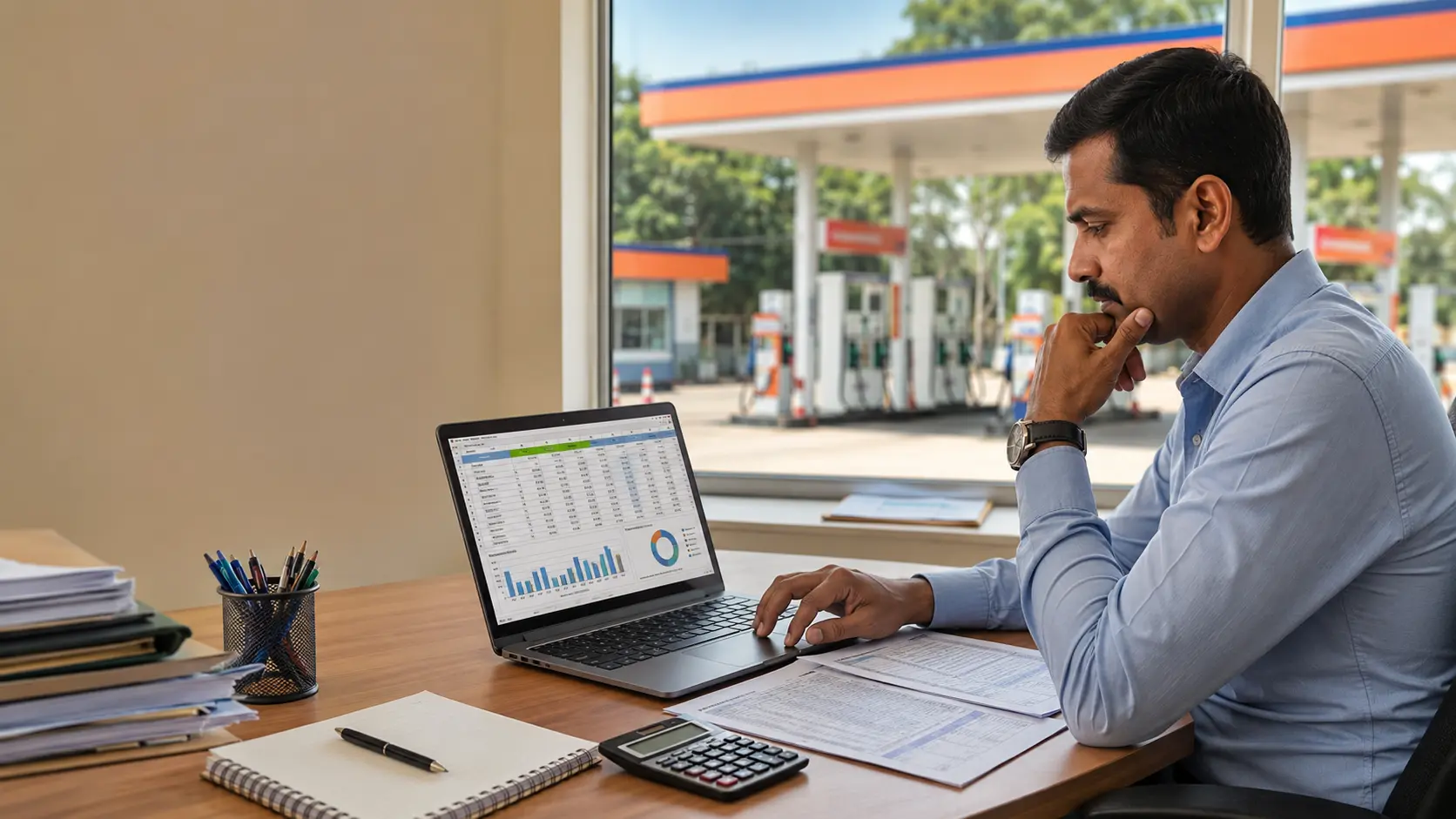 Ultimate Petrol Pump Excel Sheet with Formula Guide | PumpIQ