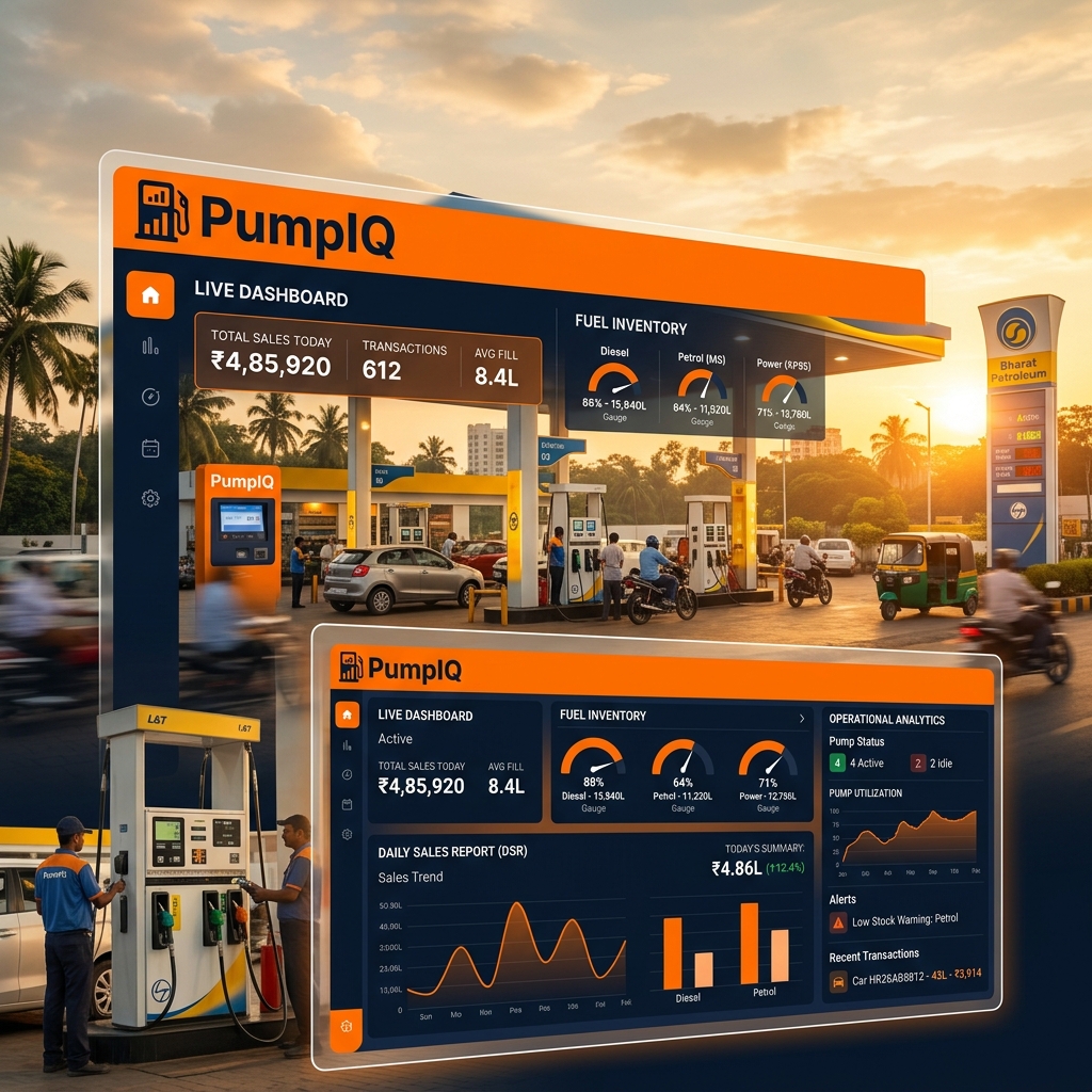Complete Guide to Petrol Pump Software: How PumpIQ Transforms Fuel Station Management